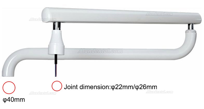 Dental LED Oral Light Lamp Overhead Lamp for Dental Unit Chair With Support Arm